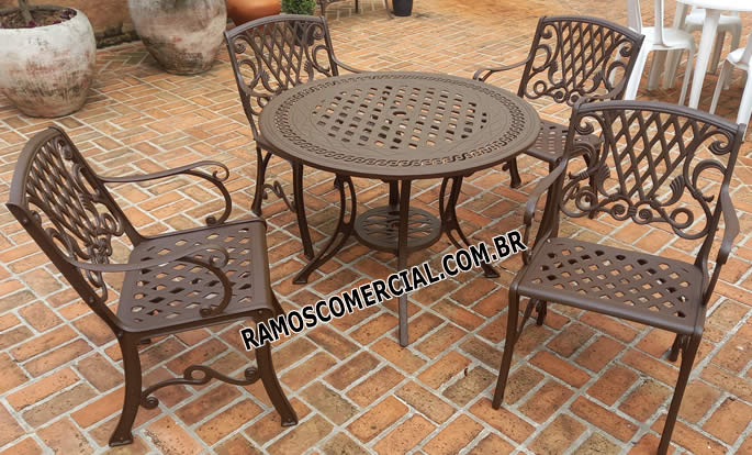 Conjunto de mesa para hotel fazenda