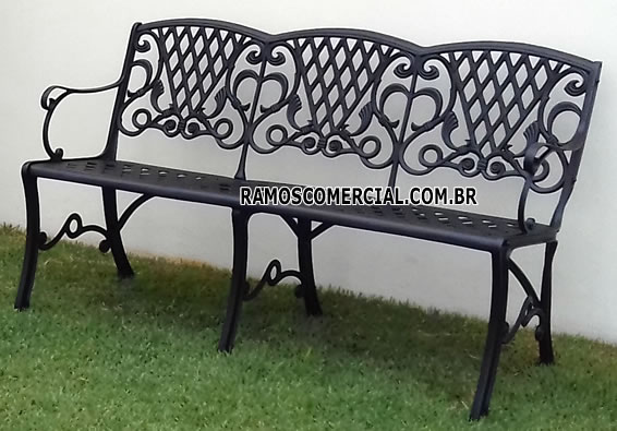 Banco para jardim resistente a chuva